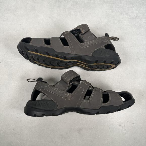 Teva Sandals Shoes Mens Size 8 Brown Black Outdoor Hiking Water Closed Toe Strap main image 5
